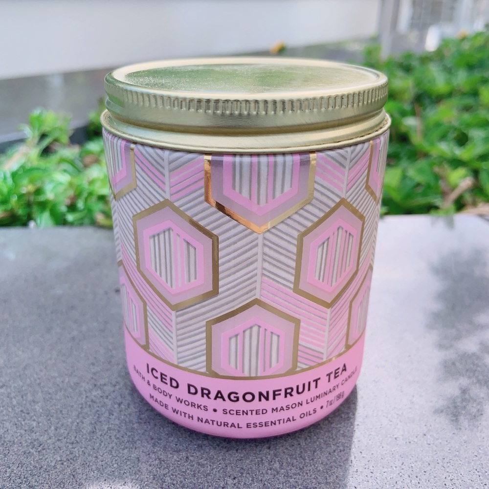 BBW Sun-Washed citrus candle & Ice Dragonfruit tea candle Bundle - Picture 6 of 11